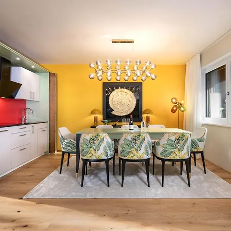 Amadeus Private Residences - Nahe Skilift 700m Mit Tiefgarage & Bad En In Jedem Schlafzimmer, Ideal Fuer Familien & Gruppen * 斯拉德明